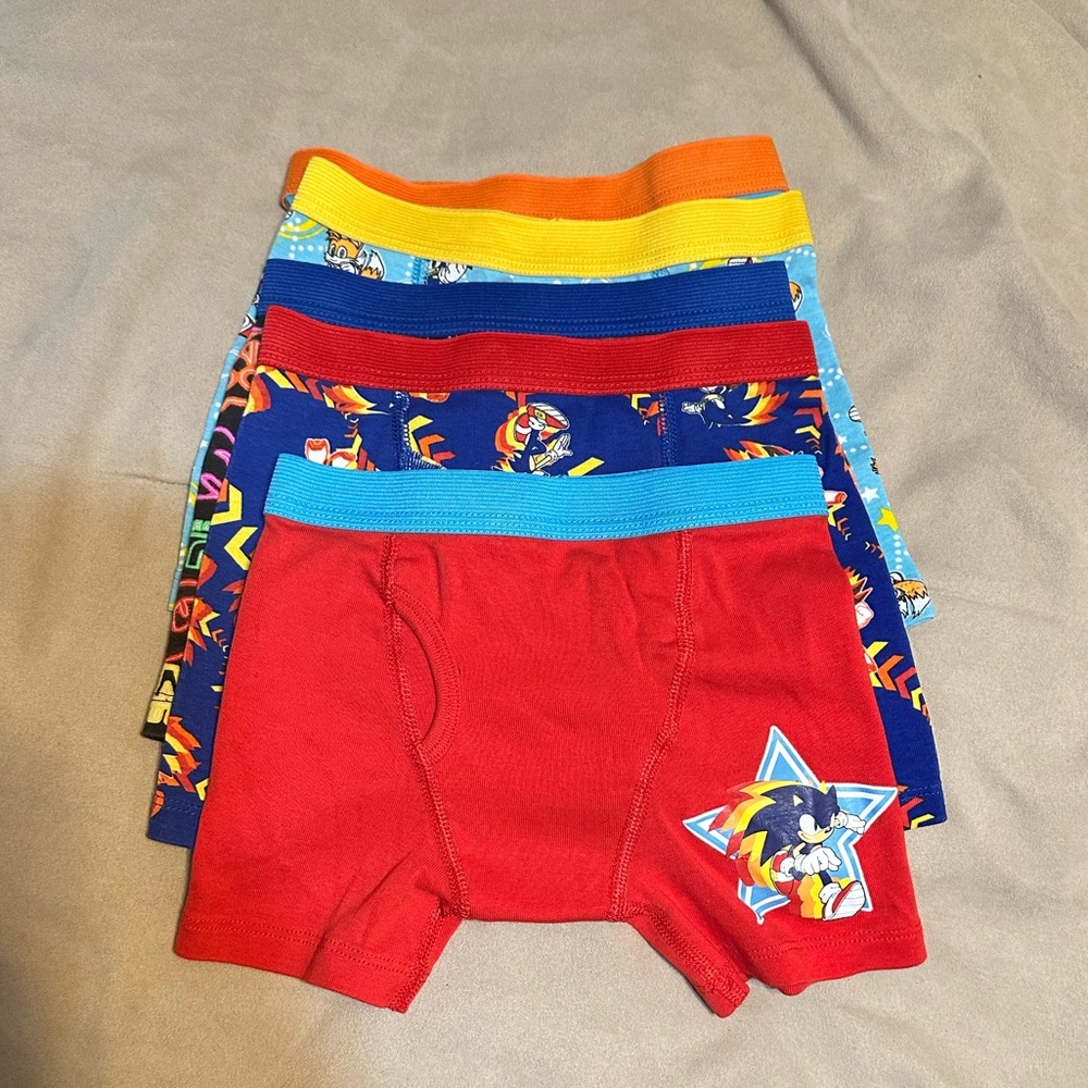Sonic Boys Underwear Pack